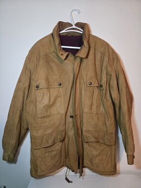 Men's Timberland Heavey Leather Field Jacket